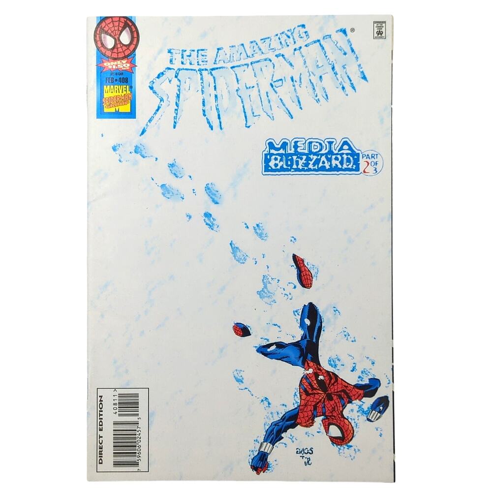 Amazing Spider-Man (Vol 1) #408 - VF (Marvel, 1996) Mark Bagley DeFalco